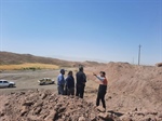 بازدید میدانی بخشدار زنجانرود از راه در حال ساخت روستاهای آلمالو - دالکی و دولاناب