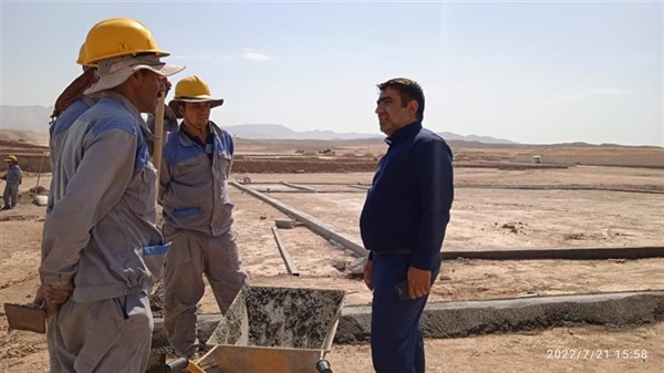 بازدید بخشدار زنجانرود از شهرک صنعتی شهید شهریاری دره لیک