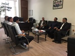دیدارصمیمی اعضای شورای اسلامی بخش با بخشدار زنجانرود