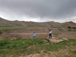 حضور بخشدار زنجانرود در روستای اند آباد سفلی