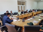جلسه شورای اداری بخش زنجانرود به ریاست اسکندری بخشدار