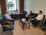 دیدار اعضای شورای اسلامی روستای سلطان آباد با بخشدار زنجانرود و بیان مشکلات روستا