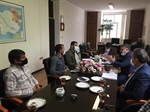 جلسه هماهنگی برگزاری جشنواره بازیهای بومی محلی در روستای قره اوغلانلو
