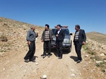 حضور بخشدار زنجانرود در معدن سیلیس روستای حماملو