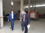 حضور سر زده بخشدار زنجانرود در شهرداری نیک پی و بررسی تجهیزات آتش نشانی شهر
