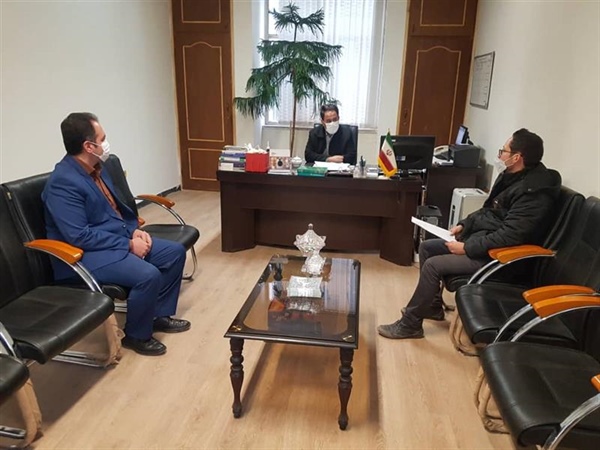 دیدار شهردار نیک پی با بخشدار زنجانرود