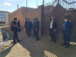 دیدار ولی بیگلوئی بخشدار زنجانرود با اهالی روستای قره بوطه و بررسی مشکلات روستا