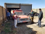 بازدید سر زده ولی بیگلوئی از پایگاه آتش نشانی روستای سلطان آباد