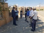 حضور ولی بیگلوئی در روستای سرچم سفلی و دیدار با اهالی روستا