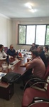 جلسه آبرسانی به روستای مشمپا با حضور ولی بیگلوئی بخشدار زنجانرود