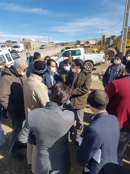 حضور دکتر طاهری نماینده محترم مردم زنجان - طارم در مجلس در روستای لولک آباد