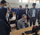 بازدید جناب آقای دکتر افشارچی استاندار محترم زنجان از سایت رایانه...