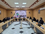 جلسه پیگیری اجرایی شدن پروژه پلاک کوبی کد پستی در شهر زنجان