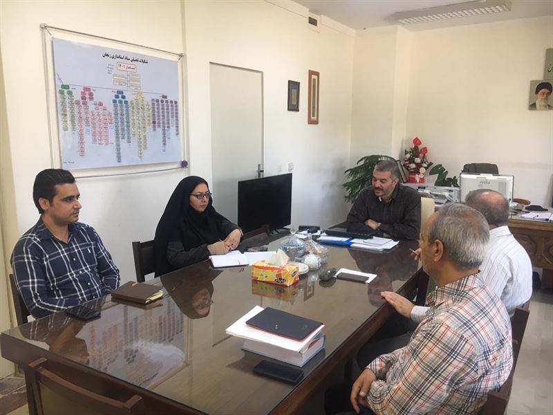 برگزاری جلسه احصاء شاخص های آماری جهت ایجاد داشبورد مدیریتی استان با سازمان مدیریت و برنامه ریزی استان