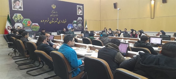برگزاری جلسه آموزشی کاربران رایانه ای شعب  _ شهرستان خرمدره