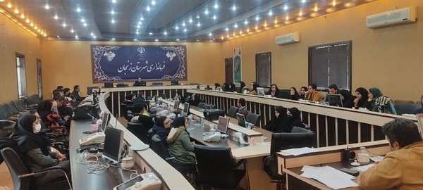 برگزاری جلسه آموزشی کاربران شعب انتخابات  _ شهرستان زنجان