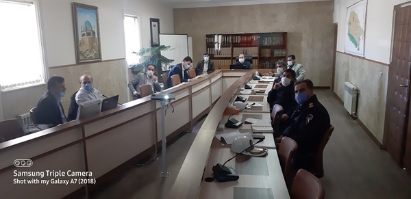 برگزاری جلسه شورای ترافیک استان