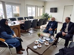دیدار مدیر کل کمیته امداد استان با مدیر کل امور اجتماعی و فرهنگی استانداری زنجان
