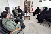 دیدار معاون اجتماعی سپاه استان با مدیر کل امور اجتماعی و فرهنگی...