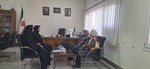 دیدار مدیرعامل ترنم مهر باران با دکتر ندرلو مدیرکل دفتر امور اجتماعی و فرهنگی