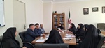نشست کاری همکاران دفتر با دکتر ندرلو مدیرکل دفتر امور اجتماعی و فرهنگی استانداری