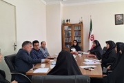 نشست کاری همکاران دفتر با دکتر ندرلو مدیرکل دفتر امور اجتماعی و...