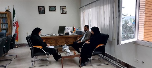 دیدار مدیر کانونهای مساجد با مدیرکل دفتر امور اجتماعی و فرهنگی استانداری