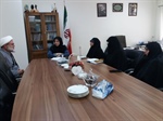 نشست مدیر حوزه علمیه خواهران استان با دکتر ندرلو مدیرکل اجتماعی و فرهنگی