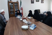 نشست مدیر حوزه علمیه خواهران استان با دکتر ندرلو مدیرکل اجتماعی و...