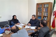 حضور دکتر پور احمد نژاد مدیر ارزیابی عملکرد دستگاه ها و نهادهای...