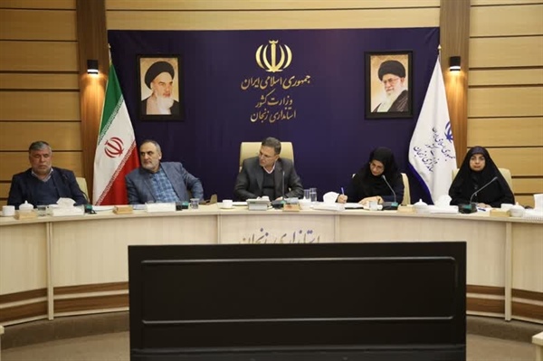 جلسه هیات اندیشه ورز استان به ریاست دکتر صادقی استاندار زنجان برگزار گردید