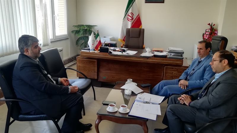 دیدار مدیرکل تامین اجتماعی استان با مدیرکل سیاسی