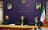 نشست مشترک دکتر افشارچی استاندار زنجان، دکتر رفیعی معاون سیاسی ،...