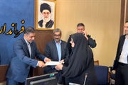 اولین بانوی بخشدار دولت چهاردهم در استان زنجان منصوب شد.