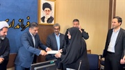 اولین بانوی بخشدار دولت چهاردهم در استان زنجان منصوب شد.