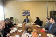 بازدید میدانی محمود عباسی سرپرست دفتر سیاسی، انتخابات و تقسیمات کشوری و دبیر کمیسیون دانشجویی استان از دانشگاه فرهنگیان