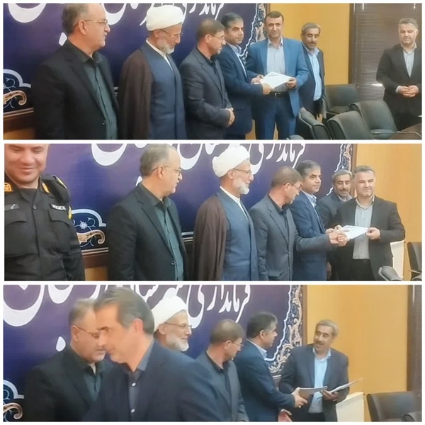 معارفه معاونان جدید فرمانداری زنجان با تأکید بر توسعه، وحدت و تقدیر از رسانه‌ها