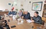 دیدار روسا و اعضای ستاد دکتر پزشکیان و احزاب شهرستان سلطانیه با...