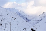 برف راه ۵۳ روستای استان زنجان را بست