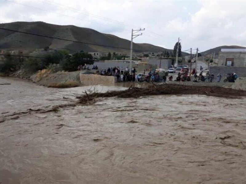 سیل و آبگرفتگی در ۹ روستای استان زنجان آسیب و خسارت مالی به‌بار آورد