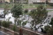 وزش باد به نسبت شدید زنجان را فرا می‌گیرد