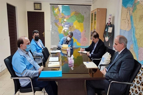 نشست مشترک رئیس سازمان مدیریت بحران کشور و رئیس دفتر نمایندگی ملل متحد در ایران