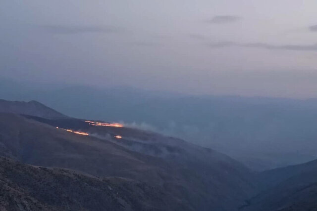 سهل‌انگاری علت ۹۰ درصد آتش‌سوزی مراتع در زنجان