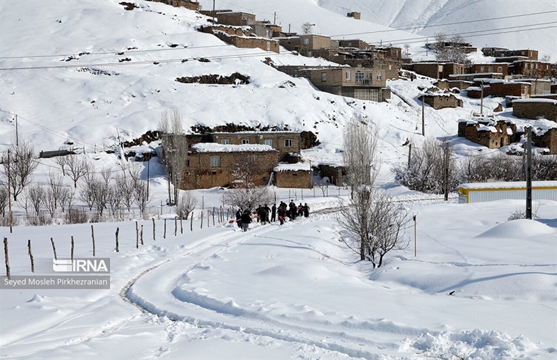 ۲۲ محور روستایی زنجان گرفتار کولاک است