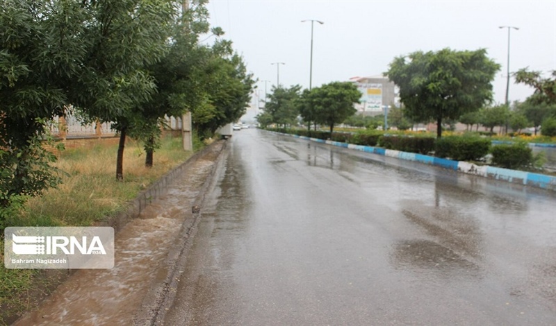 رگبار و تگرگ به مزارع و باغات ۹ روستای زنجان خسارت وارد کرد