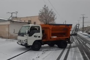 یک هزار و ۳۰۰ تن نمک‌پاشی در معابر شهر زنجان انجام شد