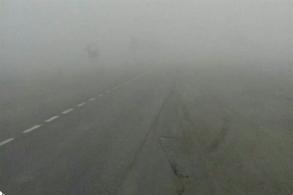 آزادراه زنجان به قزوین با مه گرفتگی مواجه است