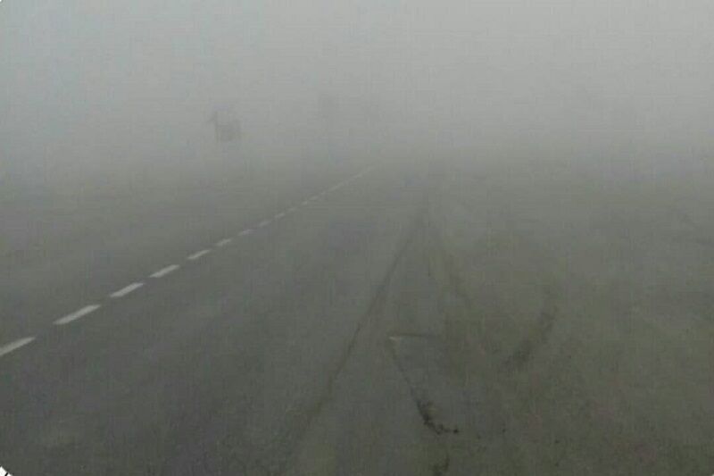 آزادراه زنجان به قزوین با مه گرفتگی مواجه است