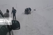 کولاک شدید ۱۰۰ مسیر روستایی زنجان را مسدود کرد