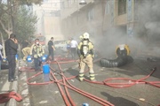 آتش سوزی هنرستان دخترانه زنجان مهار شد